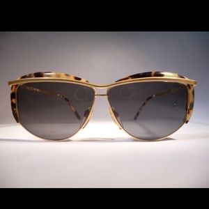 Valentino tortoise shell cat eye 80s